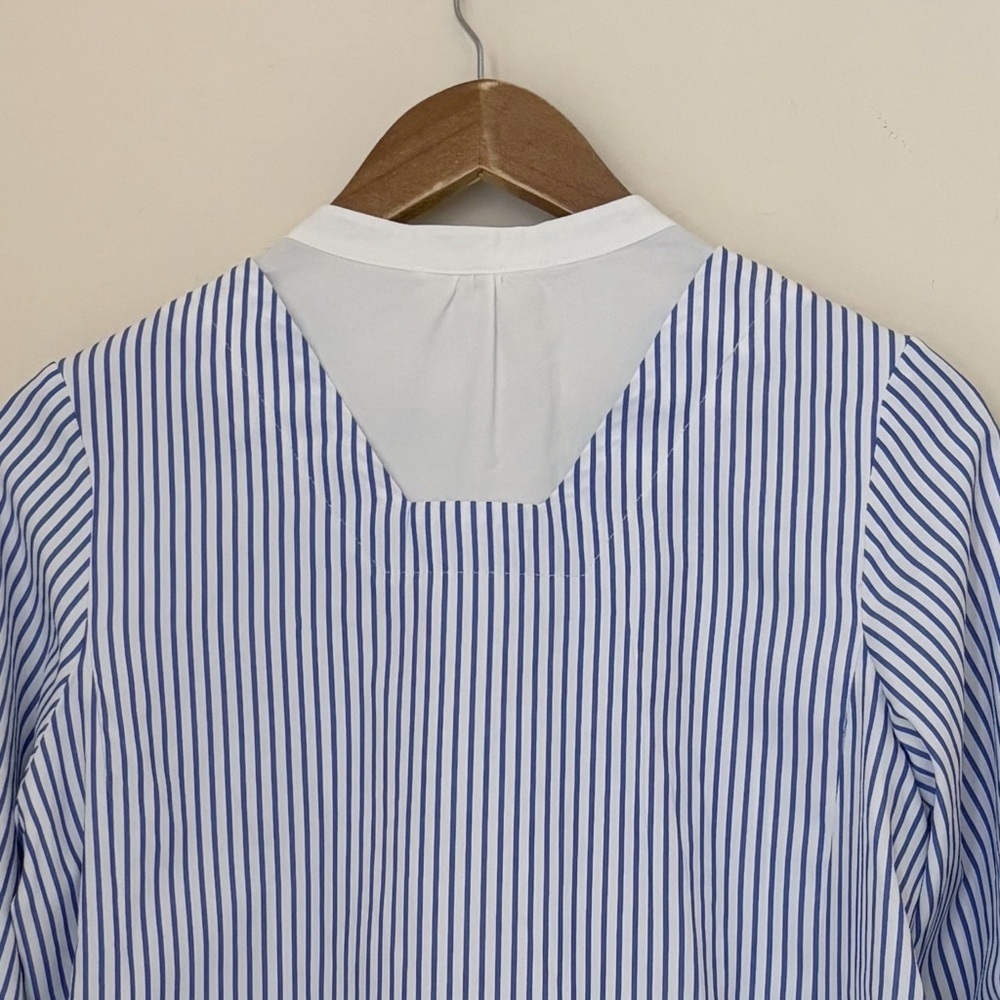Pomander Place Blue Striped Lottie Mini Dress Small Tuckernuck - Picture 5 of 9